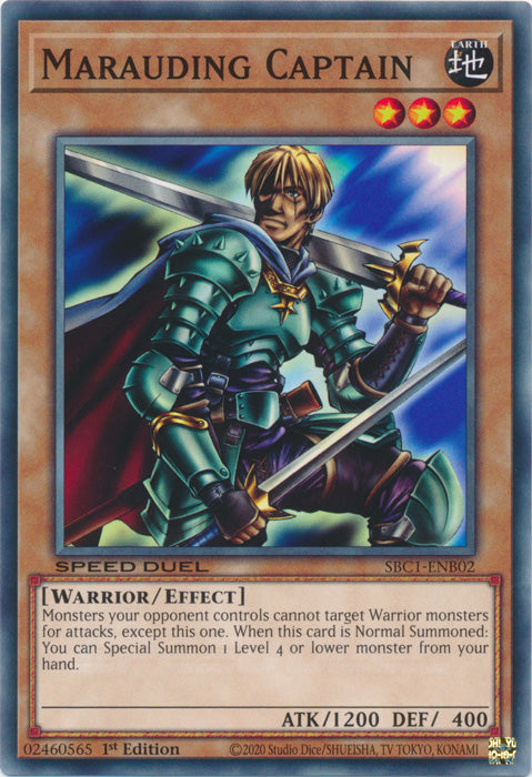 Marauding Captain - SBC1-ENB02 - Common - 1st Edition available at 401 Games Canada