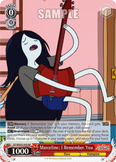 Marceline: I Remember You - AT/WX02-043 - Double Rare available at 401 Games Canada