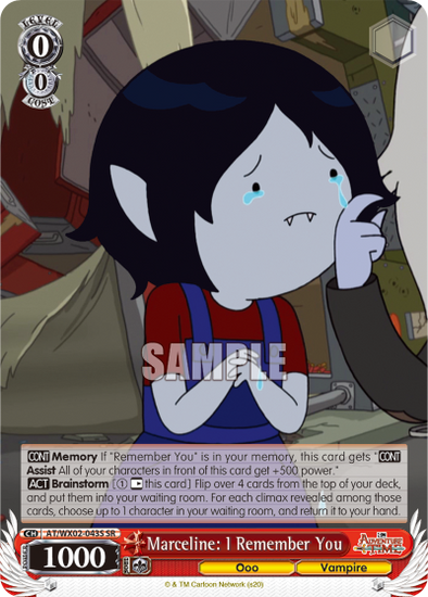 Marceline: I Remember You - AT/WX02-043S - Super Rare available at 401 Games Canada