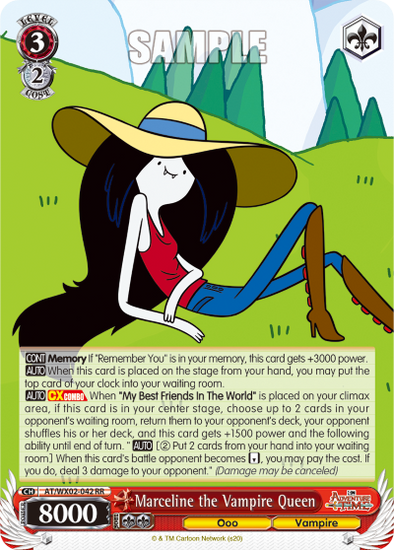 Marceline the Vampire Queen - AT/WX02-042 - Double Rare available at 401 Games Canada