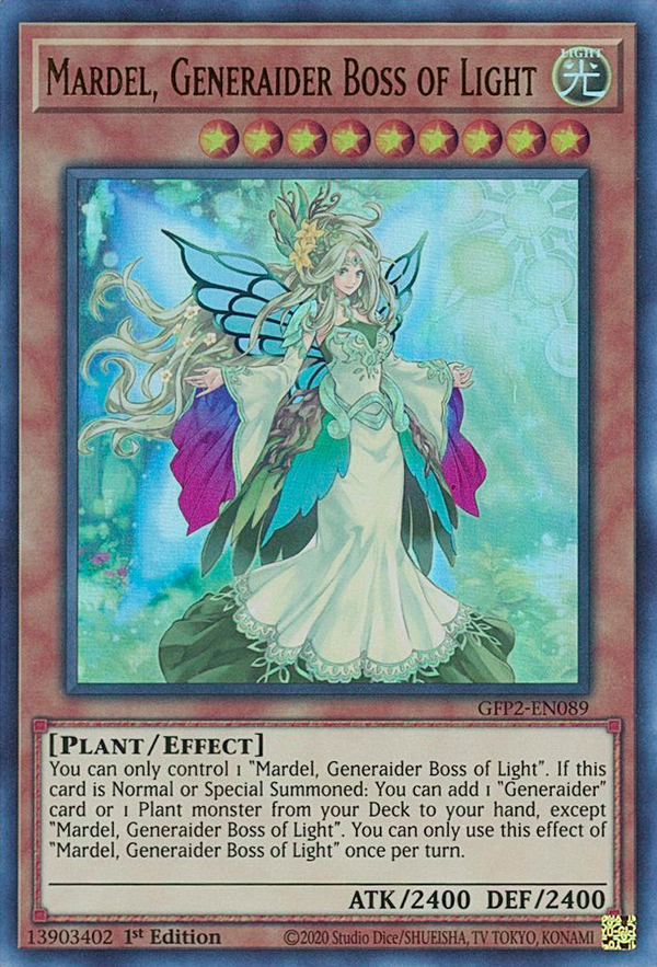 Mardel, Generaider Boss of Light - GFP2-EN089 - Ultra Rare - 1st Edition available at 401 Games Canada