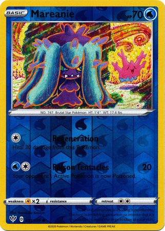 Mareanie - 051/189 - Common - Reverse Holo available at 401 Games Canada