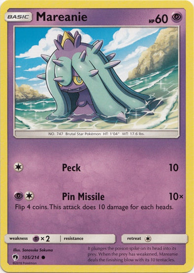 Mareanie - 105/214 available at 401 Games Canada