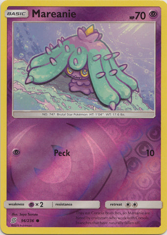 Mareanie - 96/236 - Common - Reverse Holo available at 401 Games Canada