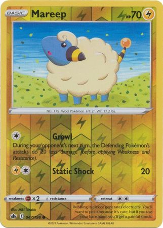 Mareep - 047/198 - Common - Reverse Holo available at 401 Games Canada