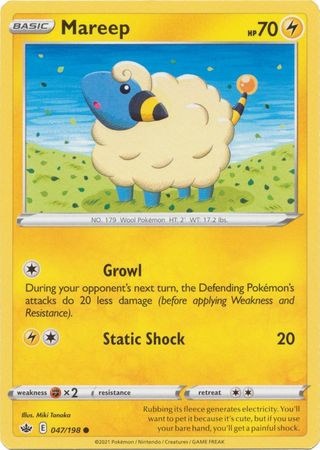 Mareep - 047/198 - Common available at 401 Games Canada