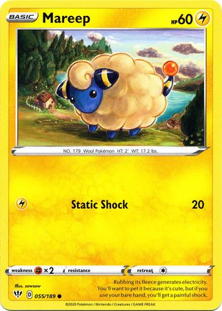 Mareep - 055/189 - Common available at 401 Games Canada