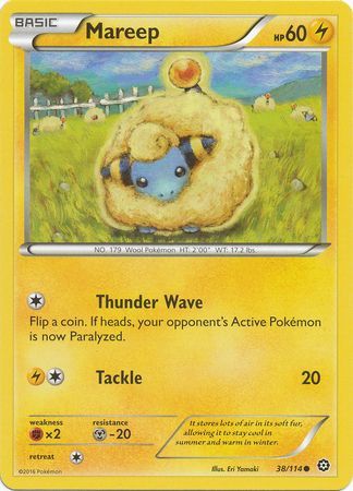Mareep - 38/114 - Common available at 401 Games Canada