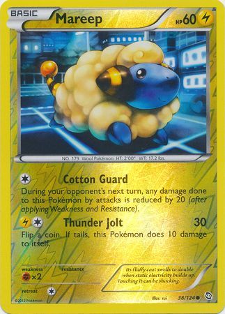 Mareep - 38/124 - Common - Reverse Holo available at 401 Games Canada