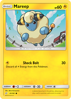 Mareep - 41/181 - Common available at 401 Games Canada