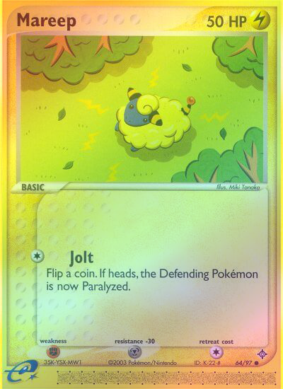 Mareep - 64/97 - Common - Reverse Holo available at 401 Games Canada