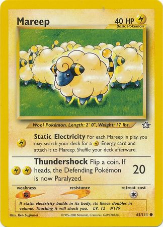 Mareep - 65/111 - Common - Unlimited available at 401 Games Canada