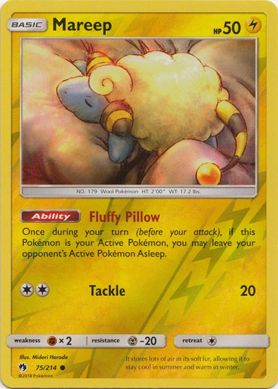 Mareep - 75/214 - Common - Reverse Holo available at 401 Games Canada