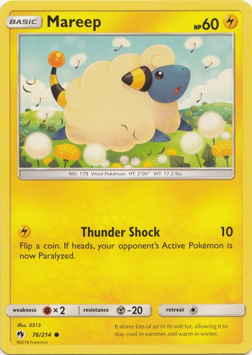 Mareep - 76/214 - Common available at 401 Games Canada