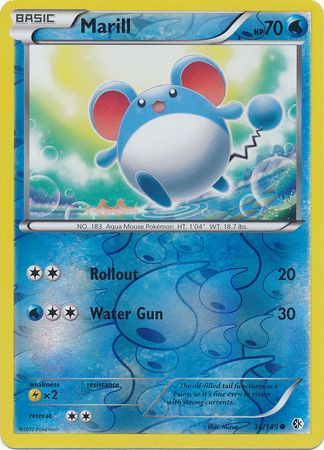 Marill - 36/149 - Common - Reverse Holo available at 401 Games Canada