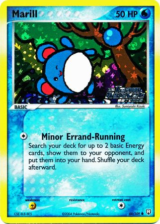 Marill - 68/109 - Common - Reverse Holo available at 401 Games Canada