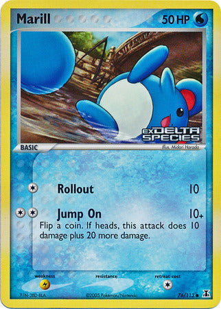 Marill - 76/113 - Common - Reverse Holo available at 401 Games Canada