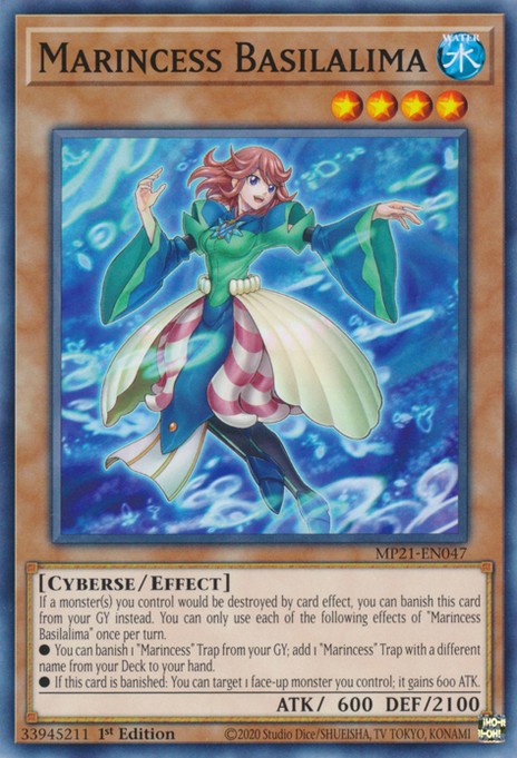 Marincess Basilalima - MP21-EN047 - Common - 1st Edition available at 401 Games Canada