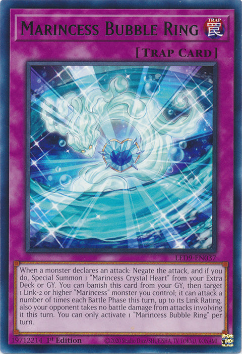 Marincess Bubble Ring - LED9-EN037 - Rare - 1st Edition available at 401 Games Canada