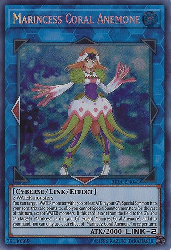 Marincess Coral Anemone - RIRA-EN041 - Secret Rare - Unlimited available at 401 Games Canada