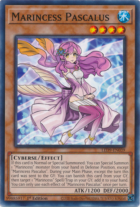 Marincess Pascalus - LED9-EN039 - Common - 1st Edition available at 401 Games Canada