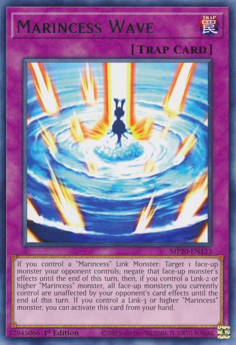 Marincess Wave - MP20-EN133 - Rare - 1st Edition available at 401 Games Canada