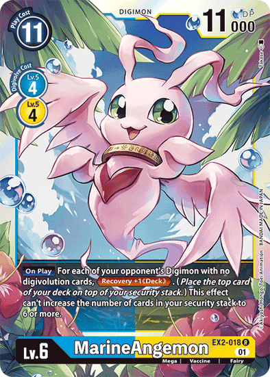 MarineAngemon - EX2-018 - Rare available at 401 Games Canada