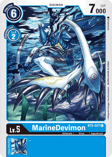 MarineDevimon - BT5-027 - Common available at 401 Games Canada