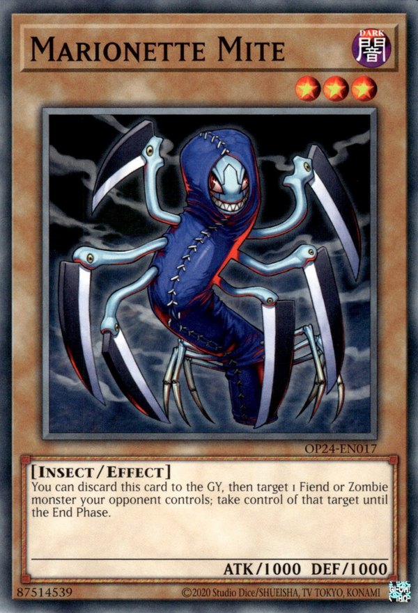 Marionette Mite - OP24-EN017 - Common - Unlimited