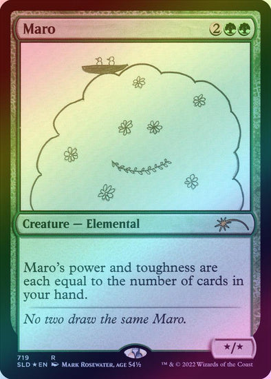 401 Games Canada - Maro (Sketch) - Extra Life 2022 Secret Lair (Foil) (SLD) 401 Games Canada - Maro (Sketch) - Extra Life 2022 Secret Lair (Foil) (SLD)