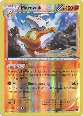 Marowak - 37/124 - Rare - Reverse Holo available at 401 Games Canada