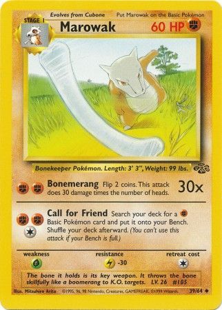 Marowak - 39/64 - Uncommon - Unlimited available at 401 Games Canada