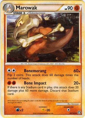 Marowak - 44/102 - Uncommon available at 401 Games Canada