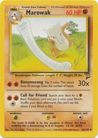 Marowak - 52/130 - Uncommon available at 401 Games Canada