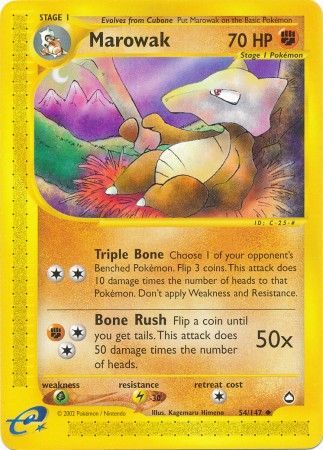 Marowak - 54/147 - Uncommon available at 401 Games Canada