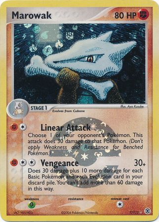 Marowak - 7/112 - Holo Rare - Reverse Holo available at 401 Games Canada