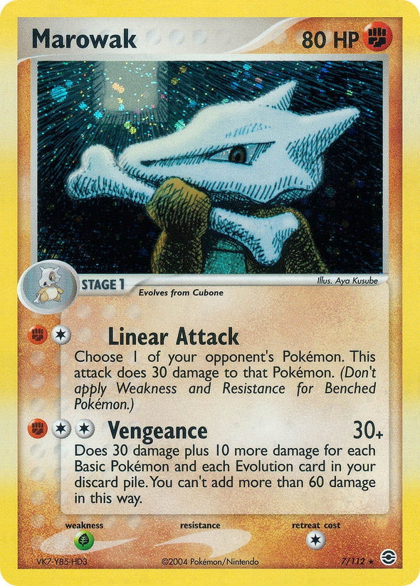 Marowak - 7/112 - Holo Rare available at 401 Games Canada