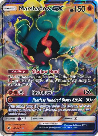 Marshadow GX - 80/147 - Ultra Rare available at 401 Games Canada