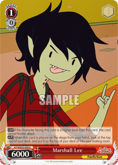 Marshall Lee - AT/WX02-058 - Uncommon available at 401 Games Canada