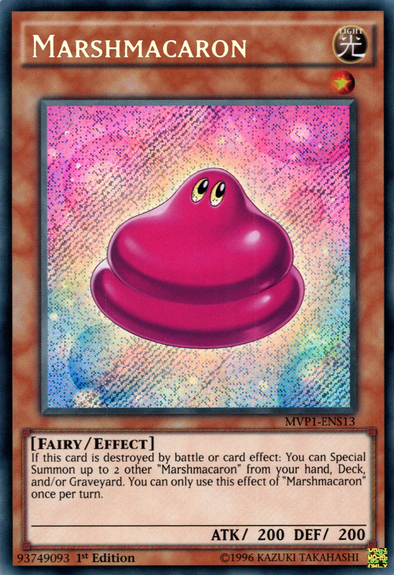 Marshmacaron - MVP1-ENS13 - Secret Rare - 1st Edition available at 401 Games Canada