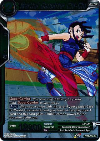 Martial Daughter Chi-Chi - TB2-038 - Common (FOIL) available at 401 Games Canada