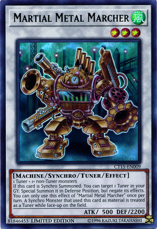 Martial Metal Marcher - CT15-EN009 - Ultra Rare - Limited Edition available at 401 Games Canada