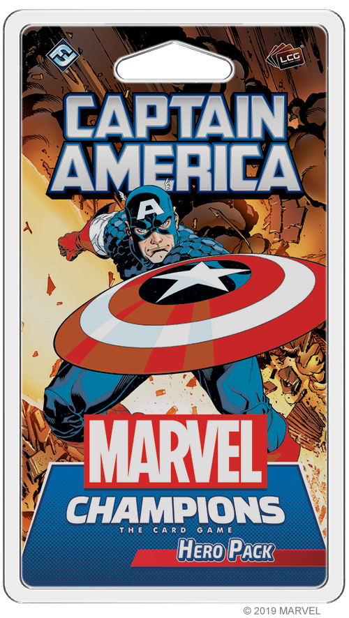 Marvel Champions - Living Card Game - Captain America Hero Pack available at 401 Games Canada