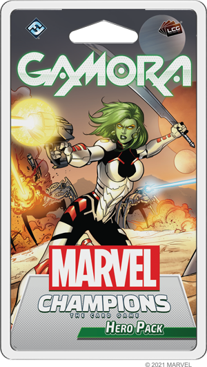 Marvel Champions - Living Card Game - Gamora Hero Pack available at 401 Games Canada