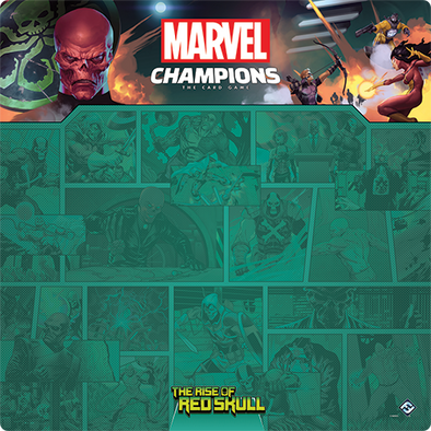 Marvel Champions - Living Card Game - Red Skull 1-4 Player Playmat available at 401 Games Canada