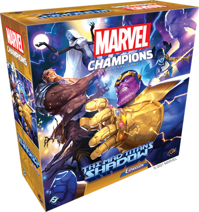 Marvel Champions - Living Card Game - The Mad Titan's Shadow Expansion available at 401 Games Canada