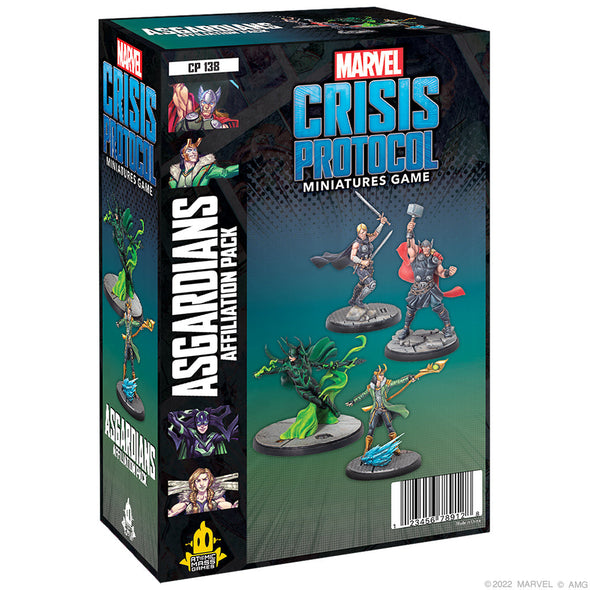 Marvel: Crisis Protocol - Asgardians Affiliation Pack available at 401 Games Canada