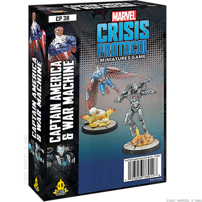 Marvel: Crisis Protocol - Captain America & War Machine available at 401 Games Canada