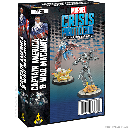 Marvel: Crisis Protocol - Captain America & War Machine available at 401 Games Canada