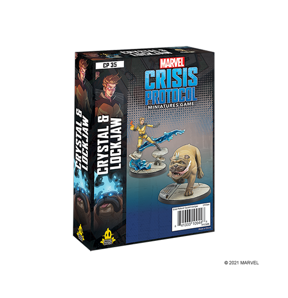 Marvel: Crisis Protocol - Crystal & Lockjaw available at 401 Games Canada